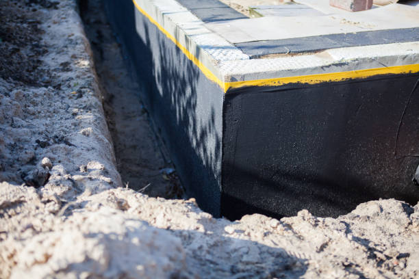 Professional Waterproofing technician working in Lafayette Hill, PA